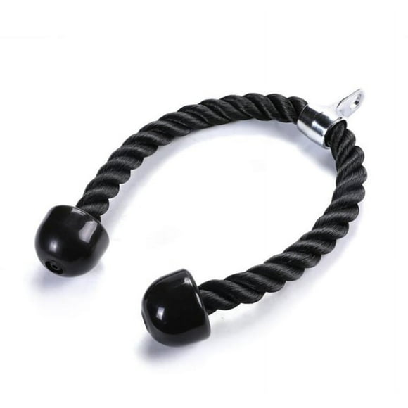 Tricep Rope Handle for Pull Down Cable Machine– Rope Length, Easy to Grip & Non Slip