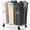 White+Khaki+Black-220L, variant on Laundry Cart with Wheels 280L Large Laundry Sorter 2 Section for Commercial/, Rolling Laundry Cart with  Frame and Removable Bag, 8 Bushel, 32.3L x 19.7W x 31.5H Inch