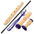 thumbnail image 2 of 1 Set Musical Instrument Recorder Beginner Soprano Recorder 8-hole Recorder Flute for Kids, 2 of 8
