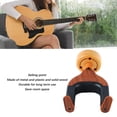 thumbnail image 4 of Soporte de pared para guitarra soporte de pared ligero para guitarra de madera maciza de plástico metálico para bajos ANGGREK Otros, 4 of 8