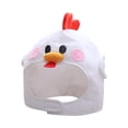 thumbnail image 1 of Fiudx Juguetes Sombrero De Pollito De Peluche Adorable Y Divertido, Disfraz De Cosplay, Sombrero De Vestir, 1 of 1