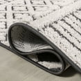 thumbnail image 5 of JONATHAN Y SOUTH BEACH 3 x 5 Area Rug, Ormond Trellis Geometric - Cream/Black, SBH109B-3, 5 of 9