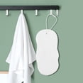 thumbnail image 5 of Unique Bargains Wave Pattern Bath Sponge Body Scrubber 1 Pc White, 5 of 6