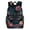 HuWng-3, variant on Ornate Moth Floral Cosmic Art Backpack Travel Laptop Casual College Daypack Back to Bag