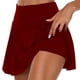 thumbnail image 1 of 2023 Tenis para mujeres Baile Fitness Faldas deportivas sólidas Tenis femenino Correr Skort Active Athletic Yoga Fitness Falda corta Tan Jianjun unisex, 1 of 2
