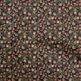 thumbnail image 1 of oneOone Viscose Jersey Black Fabric Asian Suzani Sewing Craft Projects Fabric Prints By Yard 60 Inch Wide, 1 of 5
