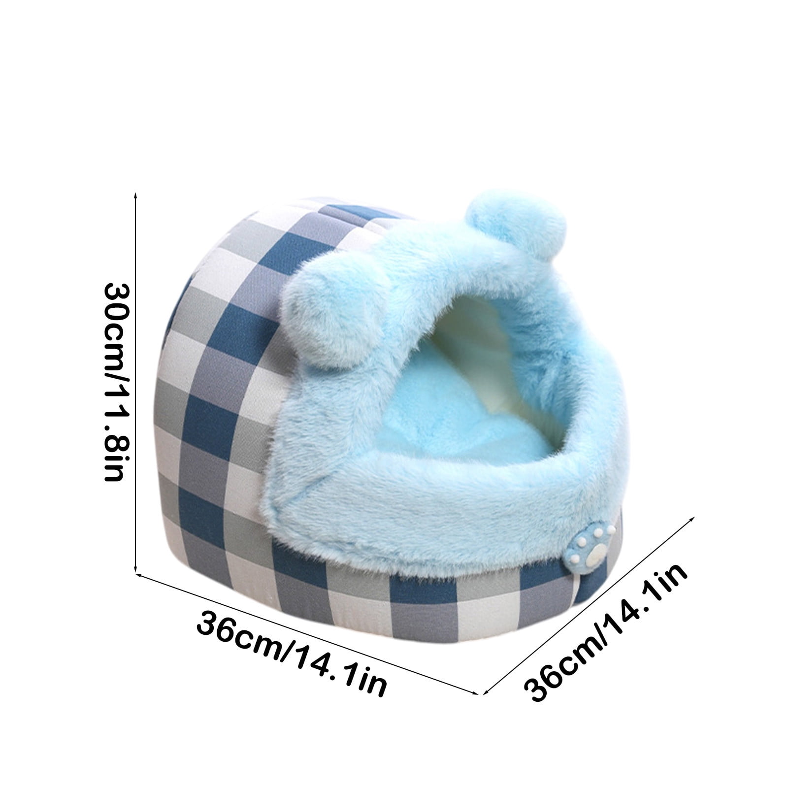 dog beds Cats Beds For Indoor Cats Cats House For Pet Large Cats Cave For Pet Bed Foldable Multifunctional Cats Beds And Furniture With Cats And Mat