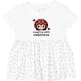 thumbnail image 3 of Inktastic Ladybug Cute Crawling Girls Baby Dress, 3 of 5
