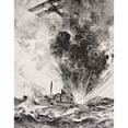thumbnail image 2 of German Submarine Bombed And Sunk August 26 1915 By Squadron-Commander Arthur Wellesley Bigsworth R.N. From The War Illustrated Album Deluxe, 2 of 4