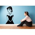 thumbnail image 3 of Anna Frozen Cartoon Movie Wall Decals For Kids Rooms Let It Go Decor Girls Children Creative Animated Vinyl Decal Removable Stickers for Bedrooms Artwork Child Favorite Decoration Size (30x27 inch), 3 of 3