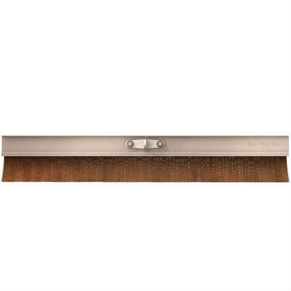 Bon Tool 22-582 Concrete Finish Brush - 36" Aluminum Block With Soft Horsehair/Poly Bristles