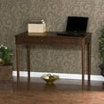 thumbnail image 3 of Southern Enterprises Parker 2-Drawer Writing Desk in Espresso, 3 of 9