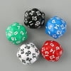 5pcs/Set Thirty-Sided D30 25mm Gaming Playing Games Dices Solid-Color