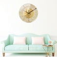 thumbnail image 3 of Reloj de Pared Sunnimix Estilo Retro Acrílico 30 cm Oro, 3 of 7