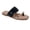 Black - Sea Shells, variant on Women's Sandals - Cute and Comfy Flat Sandals