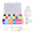 thumbnail image 1 of 24 Color Fuse Beads Set 5mm Fuse Beading Kit with Pegboards Set Art Crafts Toys for Kids, 1 of 4
