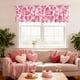 thumbnail image 5 of Uuiauoio Valentine's Day Short Curtain Love Heart Kitchen Valance for Window Valentines Day Small Window Treatment Rod Pocket Cafe Valance for Dining Room Bedroom Decor, 5 of 6