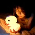 thumbnail image 3 of Luz nocturna CHAO de silicona unicornio colorida carga inalámbrica USB, 3 of 5