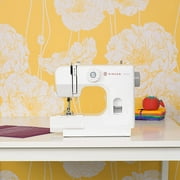 SINGER M1000 Sewing Machine + Accessories | 32 Stitch Applications | Compact, Lightweight & Portable - White