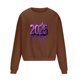 thumbnail image 3 of Sudadera sin capucha para hombre, sudadera con estampado del año 2025, jersey de cuello redondo, manga larga, para ejercicio, sin sombrero, abrigo, sudadera con capucha, blusa de poliéster para hombre, 3 of 4