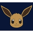 thumbnail image 2 of Boy's Pokemon Eevee Face Graphic Tee Navy Blue X Large, 2 of 4