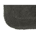 thumbnail image 4 of Home Weavers Radiant Collection - Absorbent Cotton Soft Bathroom, Machine Wash, 17"x24", Grey Rug, 4 of 5