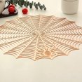 thumbnail image 4 of Lace Spider Web Tablecloth for Halloween Round Table Decoration 15 Inch, 4 of 9