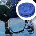 thumbnail image 1 of Colaxi Rondelle de Hockey à Roulettes Pratique Cadeau Rondelle d'Entraînement pour Jeu Entraînement Compétition Bleu, 1 of 8