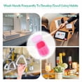 thumbnail image 3 of 12 Boxes (240 Sheets) Soap Paper Sheets Portable Disposable Travel Scented Bath Slice Sheet Foaming Paper Soap Confetti Slide Fl, 3 of 6