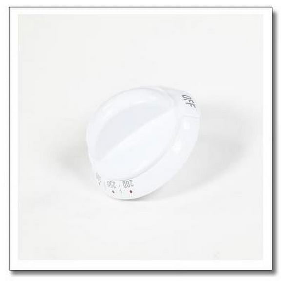 GE WB03K10144 Range Oven Knob White - OEM Part