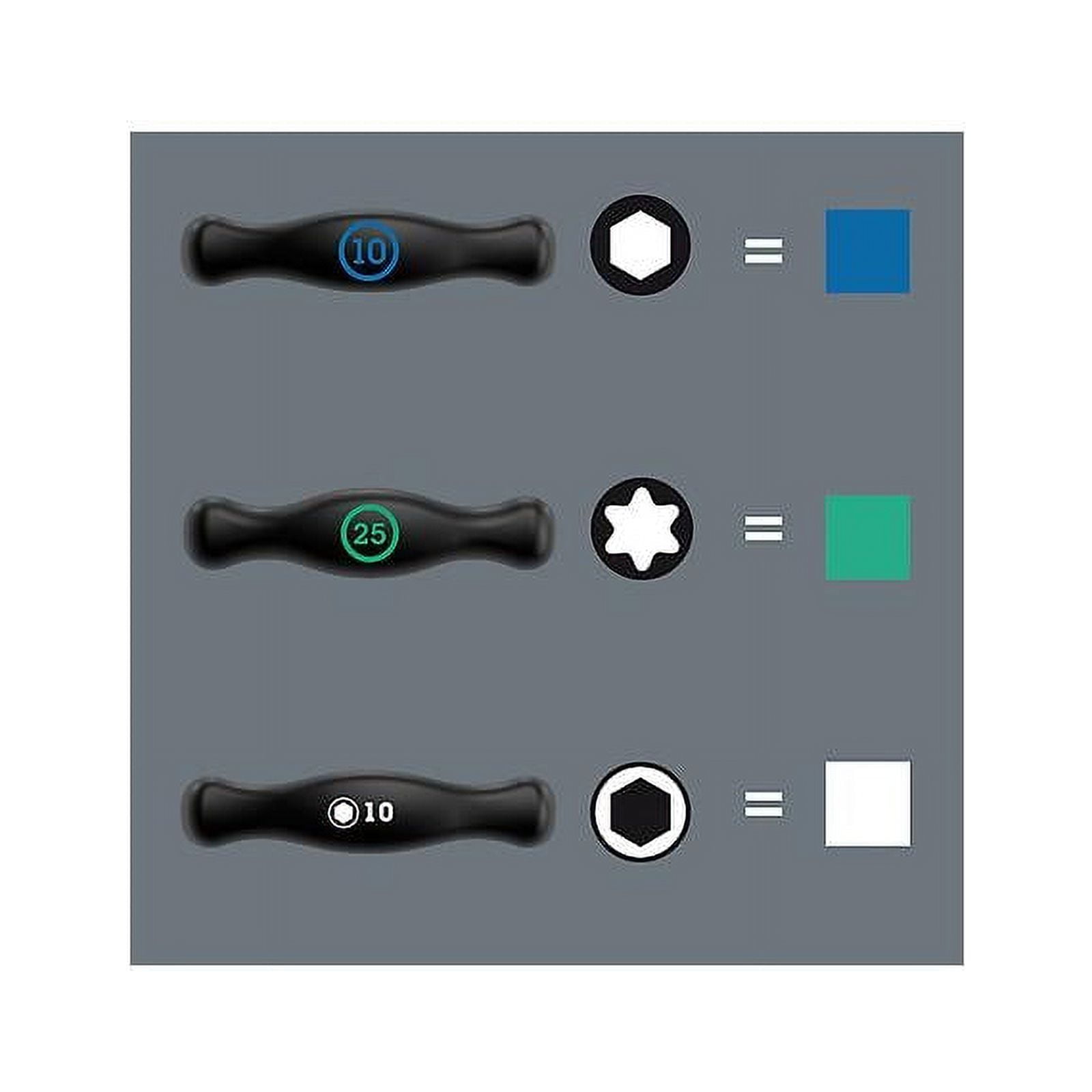 Wera Bicycle Set 6 - HF T-Handle Hex Wrench Set