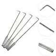 thumbnail image 2 of 4pcs Stainless Steel Fire Pit Poker Sticks Fireplace Stoker (Assorted Color), 2 of 8