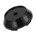 thumbnail image 1 of Tapas de cubo de rueda universal de Unique Bargains, duraderas, 65 mm, 2.56" de diámetro exterior, cubiertas de cubo de vehículo, plástico negro, 1 of 5