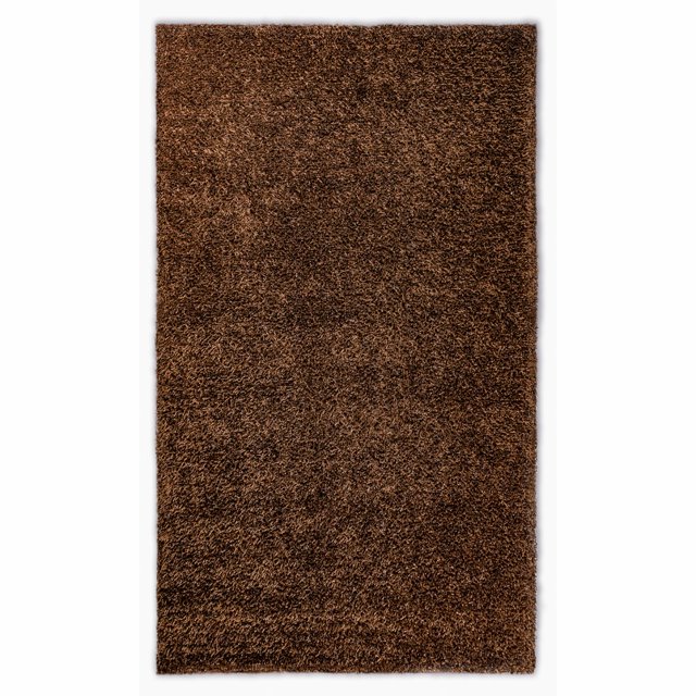 homeroots home decor 396907 5’ x 7’ Brown Contemporary Area Rug