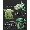 thumbnail image 2 of Women's Star Wars: The Mandalorian The Child Grogu Graphic Tee Black X Large, 2 of 4