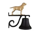 thumbnail image 1 of Cast Bell With Gold Bronze Lab Ornament, 1 of 1