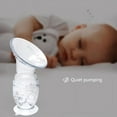 thumbnail image 3 of Manual Breast Pump With Scale&Diversion Trench, Soft Silicone Breastfeeding Pump Milk Saver, Safe And Night Quiet Pumping, Portable Travel Breast Pump, 3 of 11
