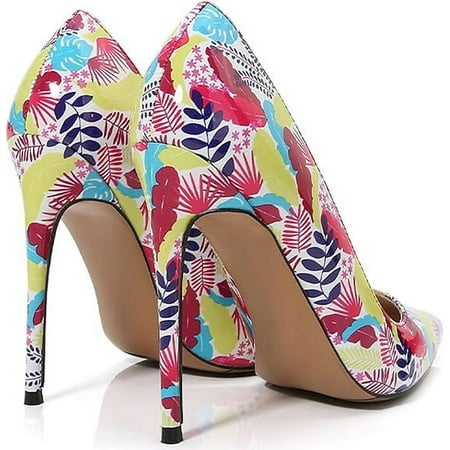 

Women Pumps Pointed Toe High Heel 4.7 inch/12cm Party Stiletto Heels Shoes