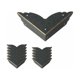 thumbnail image 1 of 12 protectores de esquina de metal de estilo antiguo vintage para muebles, protectores de esquina para mesa, cofre, joyero JAMW Sencillez, 1 of 5