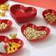 thumbnail image 3 of Bandeja de corazón de 5 piezas para aperitivos, reutilizable, para guardar frutas, para servir frutas, postres y uso doméstico., 3 of 6