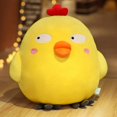 thumbnail image 1 of Juguetes de peluche de pollo de dibujos animados Kawaii para niños, muñeco de pollo amarillo suave, almohada de Animal de peluche, regalos de Navidad para niños, 25-65cm, 1 of 3