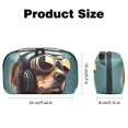 thumbnail image 5 of Dog Digital Pouch Organizer for Chargers, Hard Drives, and Cords - Waterproof Oxford Cloth Material, 5.9x9.44x3.14 Inches, 5 of 6