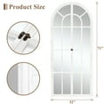thumbnail image 3 of NeuType 32" x 71" White Modern Floor Mirror, 3 of 7