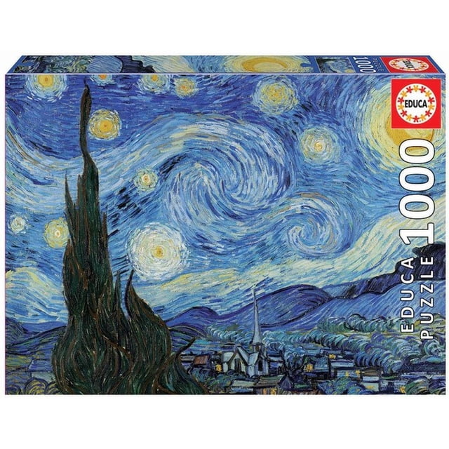 Rompecabezas La Noche Estrellada 1000 Piezas Educa La noche estrellada