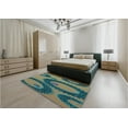 thumbnail image 4 of Ahgly Company Indoor Rectangle Patterned Dinosaur Green Area Rugs, 5' x 7', 4 of 6