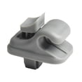 thumbnail image 2 of Piezas de soporte para soporte de automóvil, abrazadera de espejo de fácil instalación, reemplazo compacto gris, 2 of 9