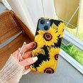 thumbnail image 3 of COMIO Case Compatible with iPhone 15 Pro Blooming Sunflower Phone Case for Boys Girls, Soft Shockproof Anti-Drop Phone Cover Designed for iPhone 15 Pro 6.1 Inch, 3 of 4