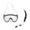 thumbnail image 1 of OULII 1 Set Snorkeling Gear for Adults with Tempered Glass Wide-Angle Lens, 1 of 7
