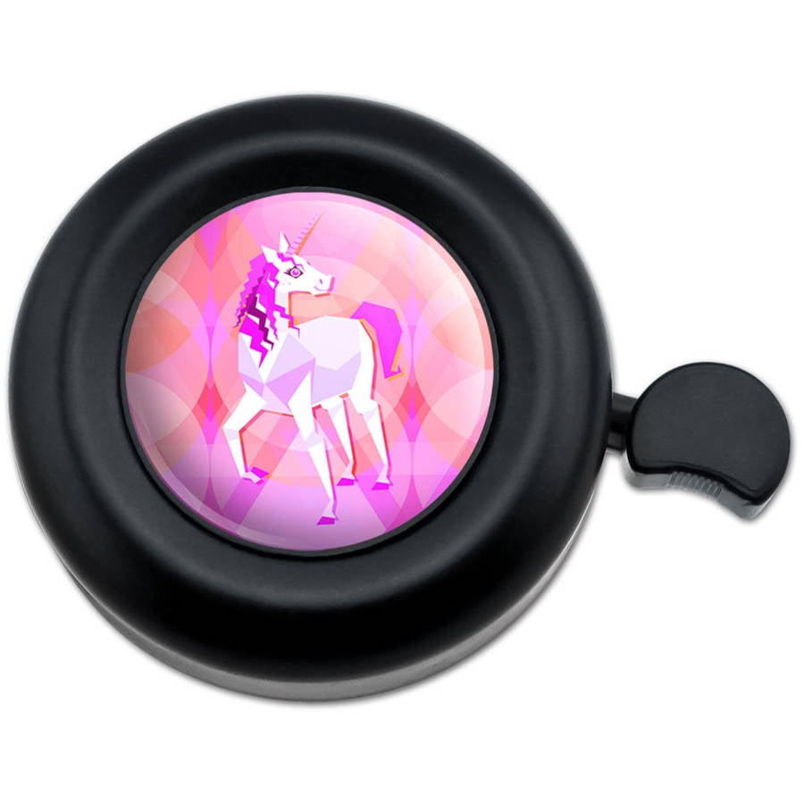 Geometric Unicorn Pink Fantasy Bicycle Handlebar Bike Bell