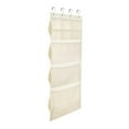 thumbnail image 4 of DOLITY Baby Toy Hanging Storage Mesh Pocket Display Stuffed Animal Holder beige, 4 of 9